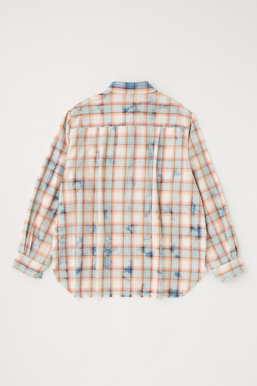 MOUSSY「BLEACH CHECK シャツ」|シャツ・ブラウス|