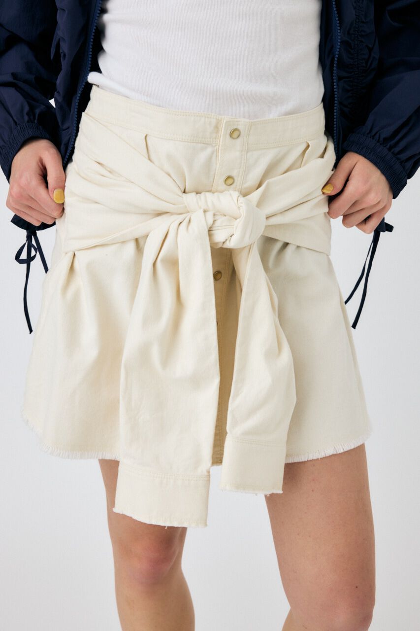 MOUSSY「BLEACH CHECK スカート」|スカート|