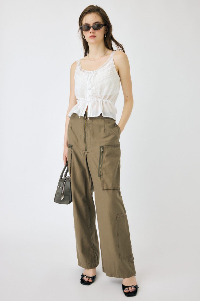 MOUSSY「LACE CAMI トップス」|キャミソール|