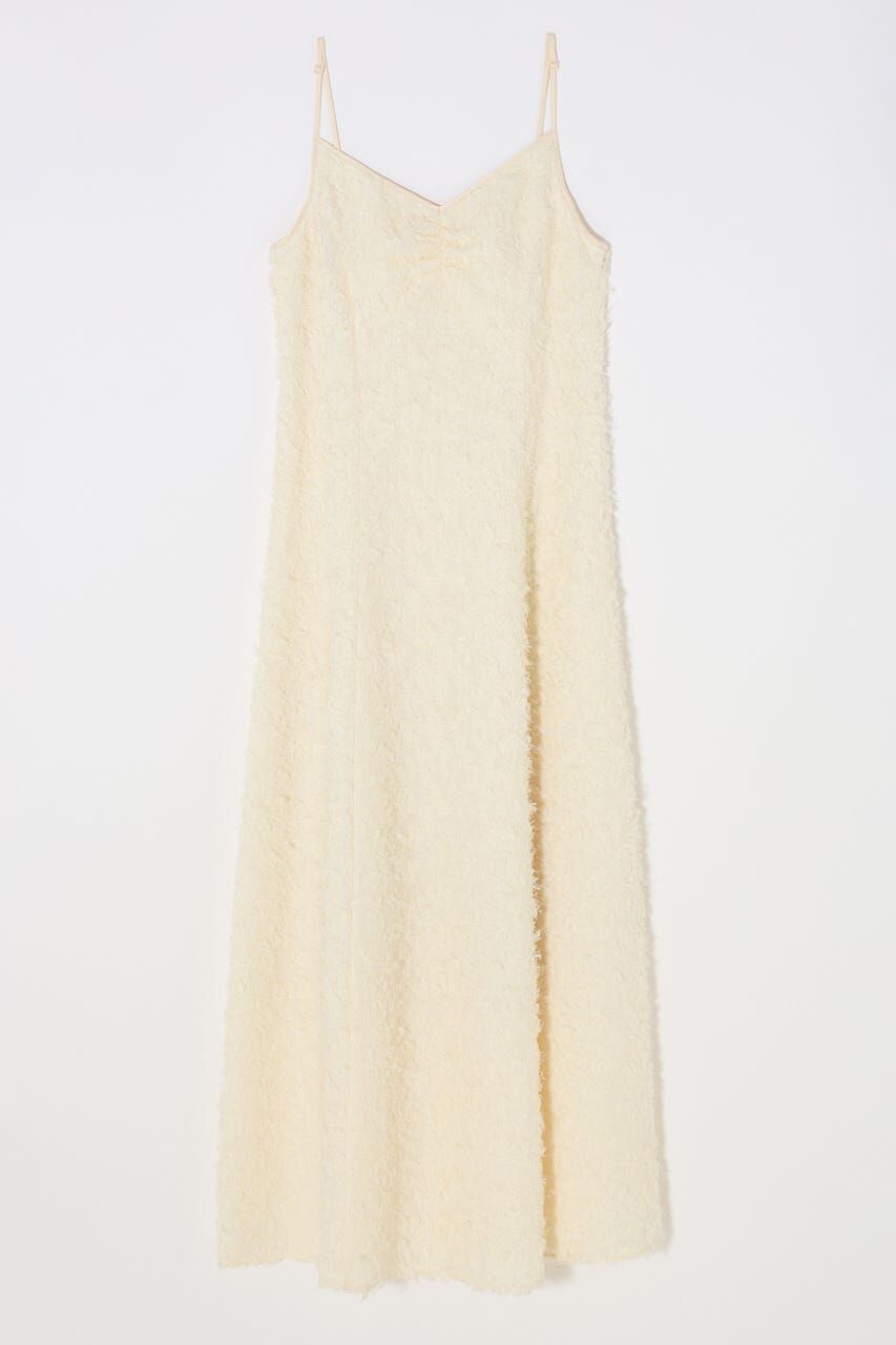 MOUSSY「JACQUARD キャミドレス」|ワンピース|ECRU