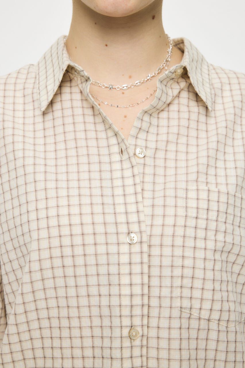 MOUSSY「SUCKER CHECK シャツ」|シャツ・ブラウス|
