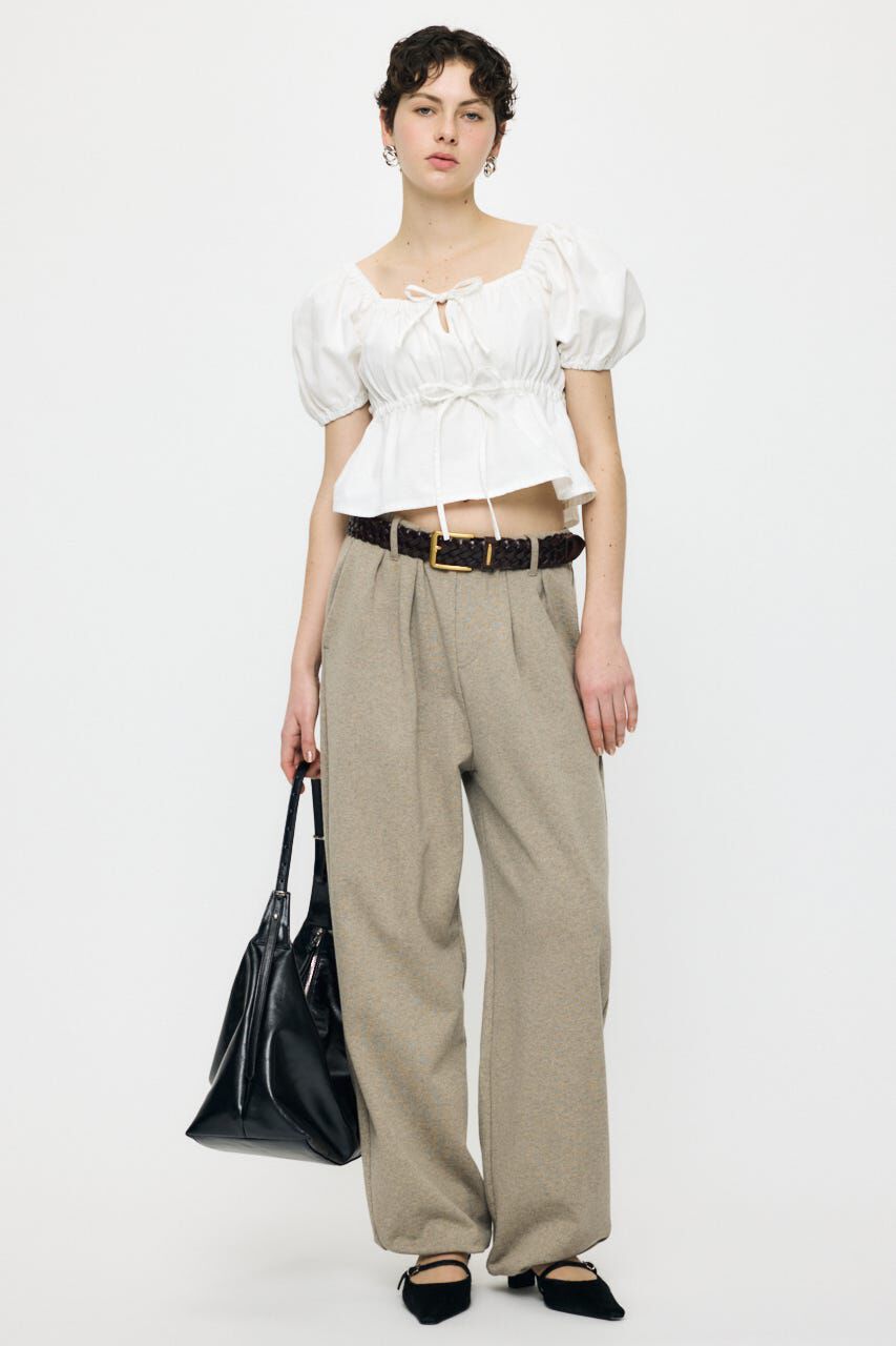 MOUSSY「DENIM PUFF ブラウス」|シャツ・ブラウス|