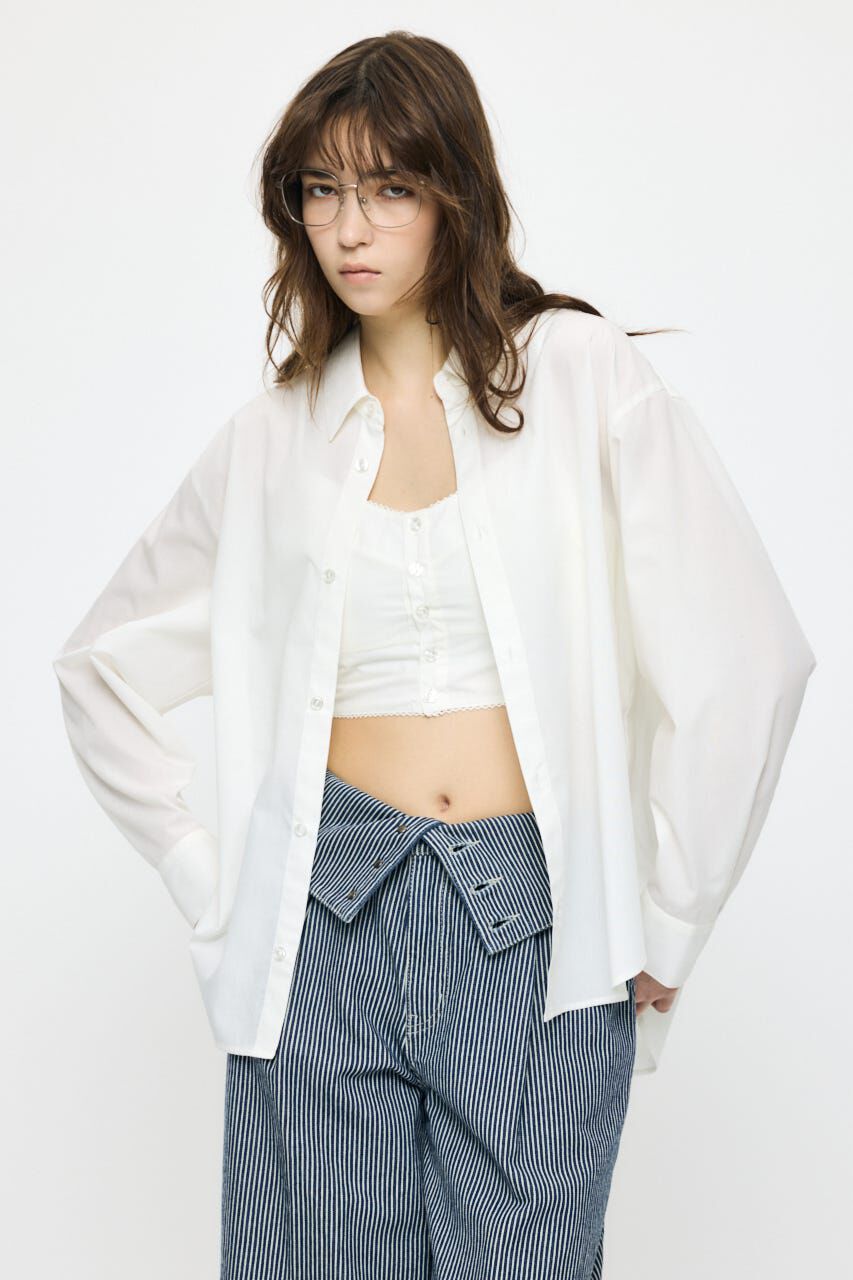 MOUSSY「OVER SHIRT & BUISTIER セット」|シャツ・ブラウス|