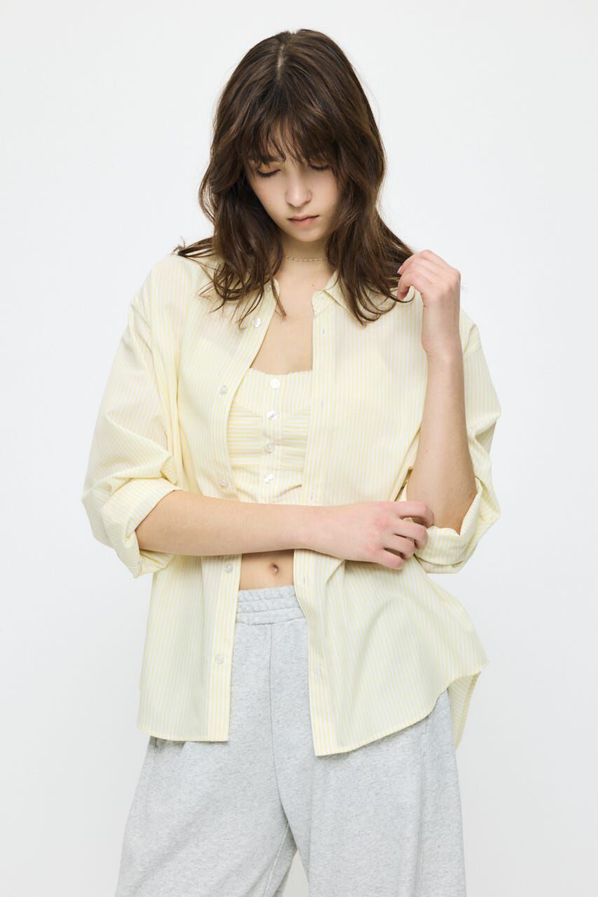 MOUSSY「OVER SHIRT & BUISTIER セット」|シャツ・ブラウス|