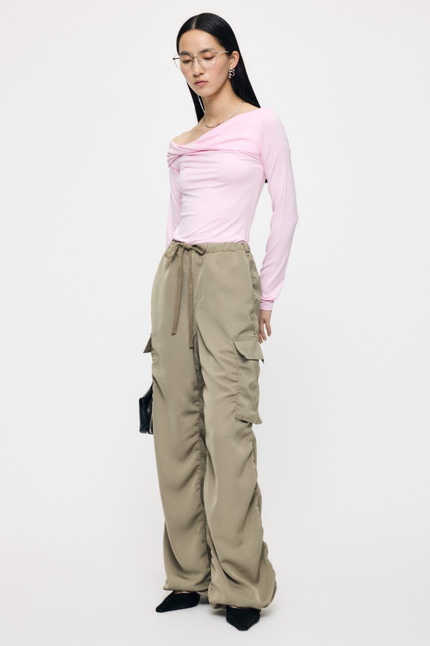 MOUSSY「SATIN CARGO パンツ」|その他|