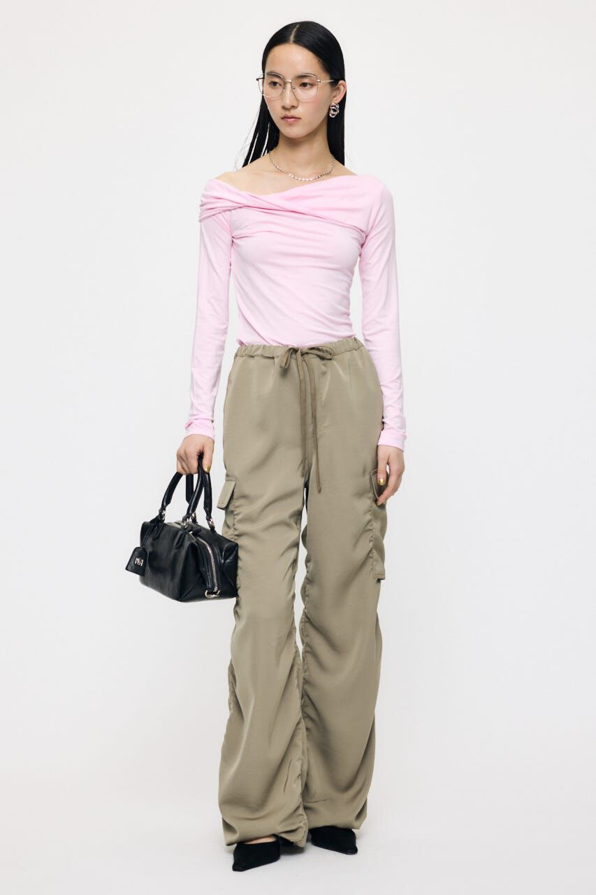 MOUSSY「SATIN CARGO パンツ」|その他|