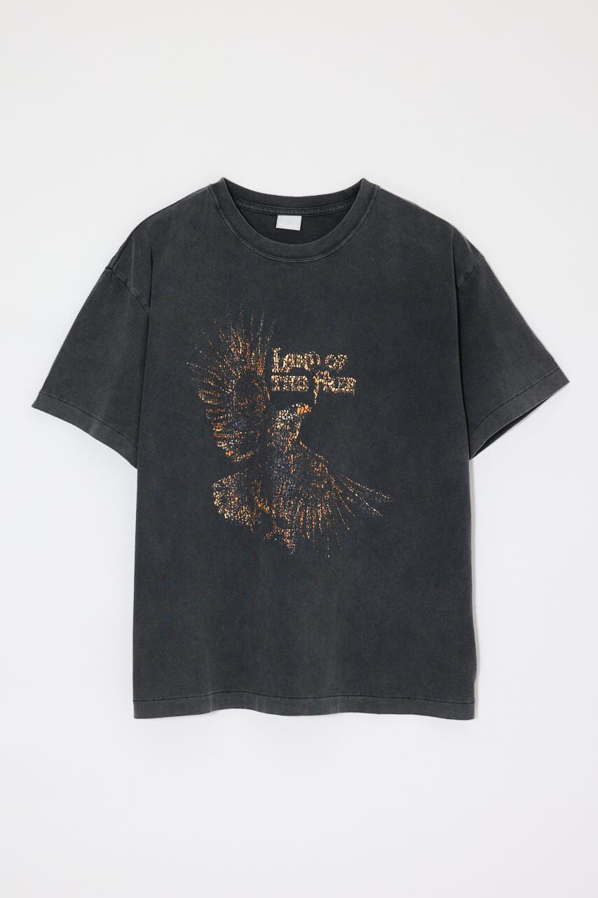 MOUSSY「JN LAND OF THE FREE TEE」|Tシャツ・カットソー|L/BLK1