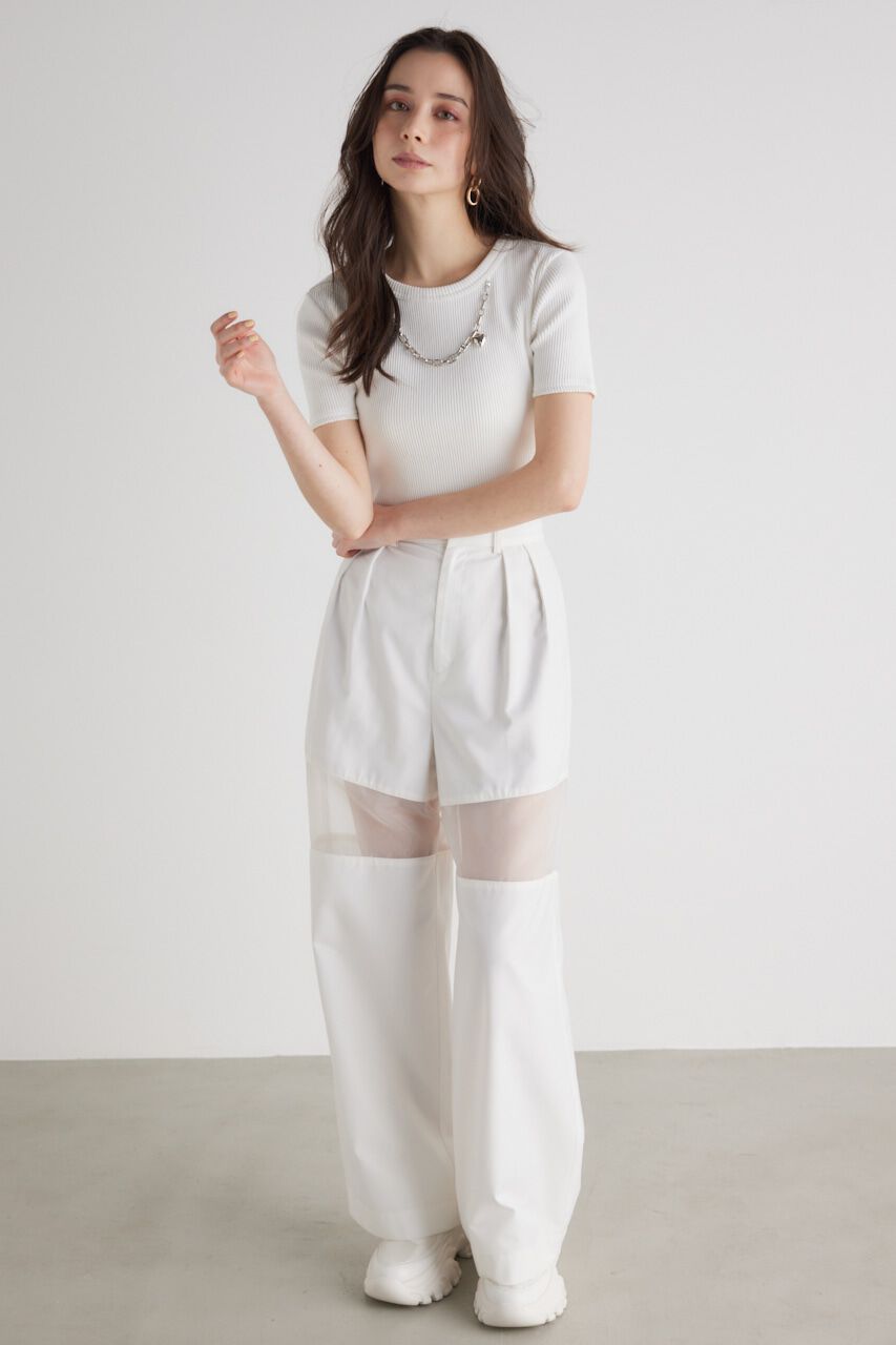 rienda「チェーンNCコンパクト T-SH」|Tシャツ・カットソー|