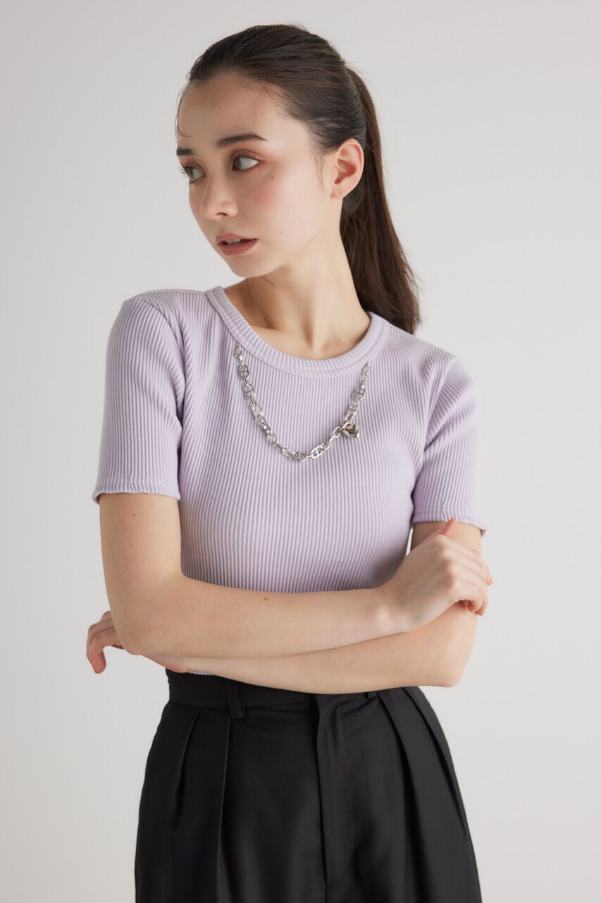 rienda「チェーンNCコンパクト T-SH」|Tシャツ・カットソー|