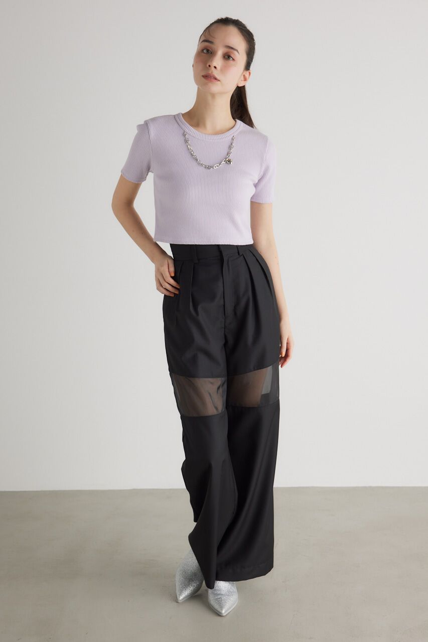 rienda「チェーンNCコンパクト T-SH」|Tシャツ・カットソー|