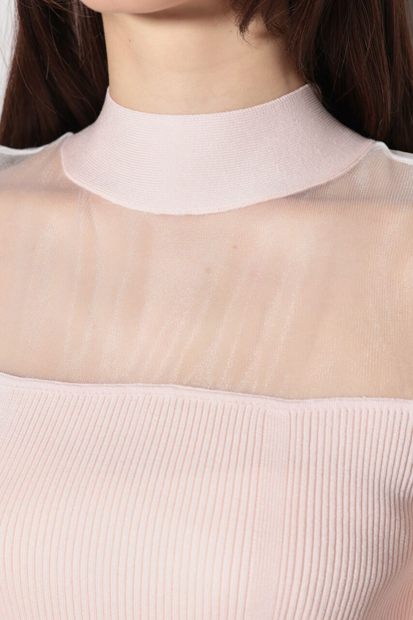 rienda「バックオープンニットトップス」|ニット・セーター|