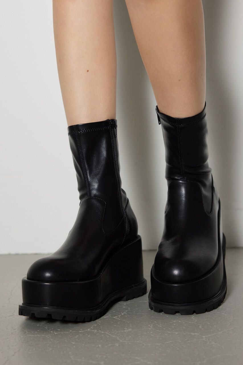 rienda「ボリュームソールフィットブーツ」|その他|