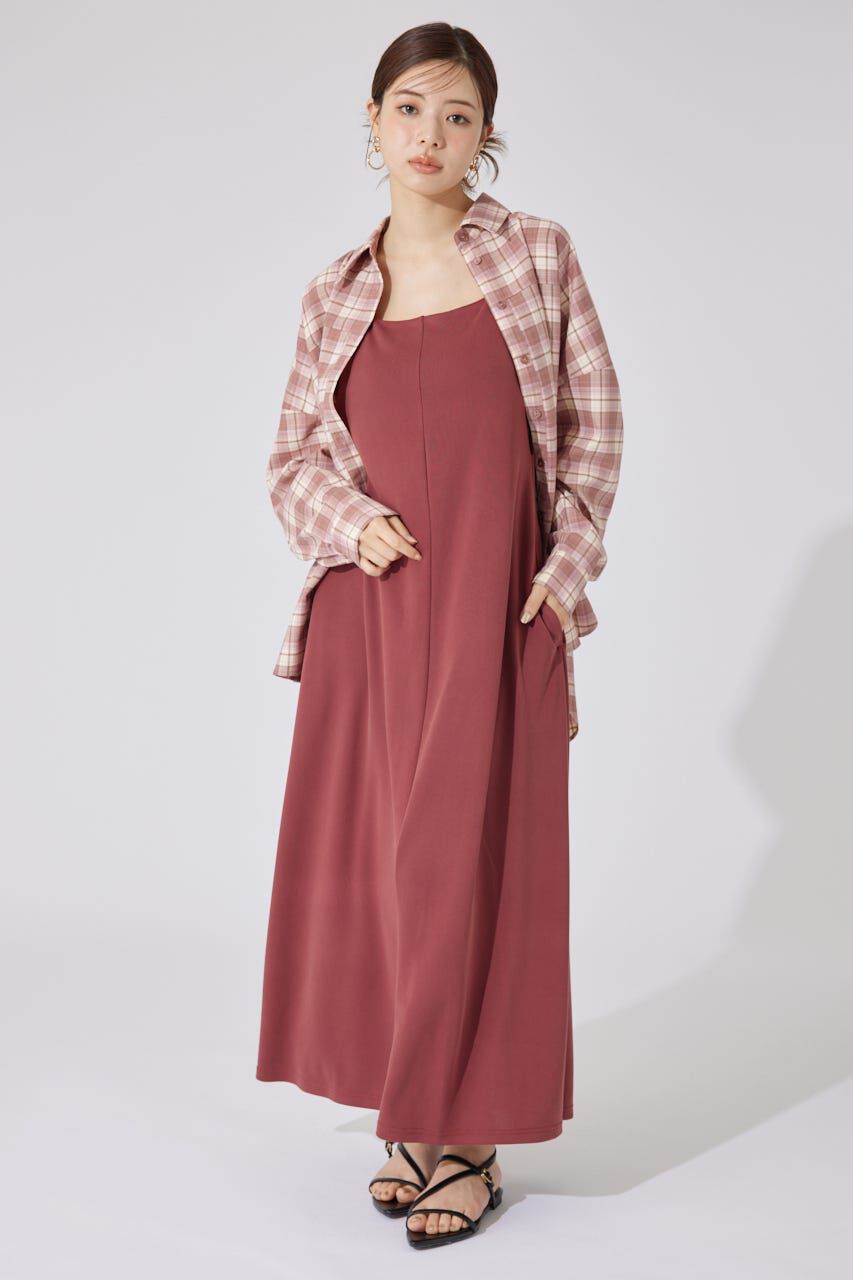 rienda「オーバールーズシャツトップス」|シャツ・ブラウス|