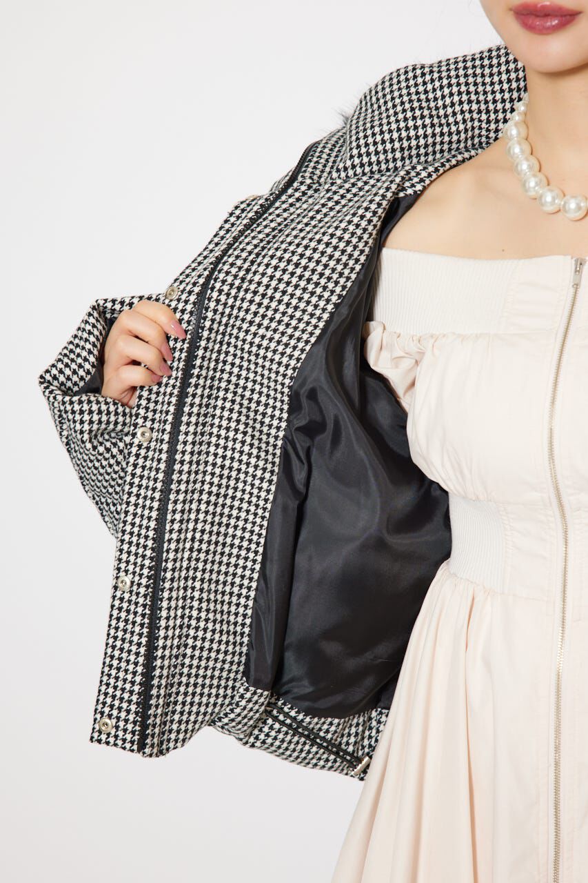 rienda「ツイードダウンジャケット」|その他|