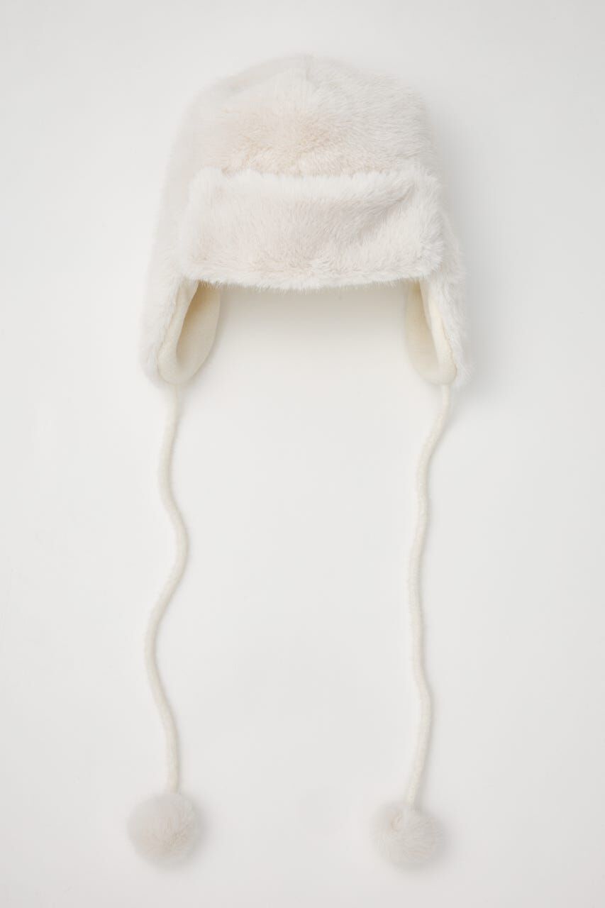 rienda「フェイクファー2WAYパイロット帽子」|その他|