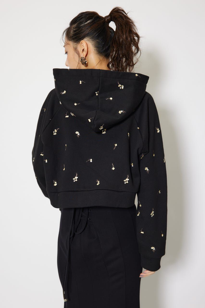 rienda「フラワー刺繍スウェットトップス」|Tシャツ・カットソー|