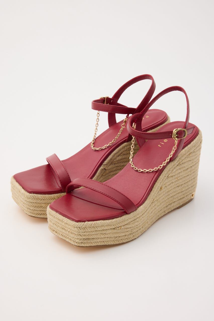 rienda「ウェッジソールサンダル」|サンダル|