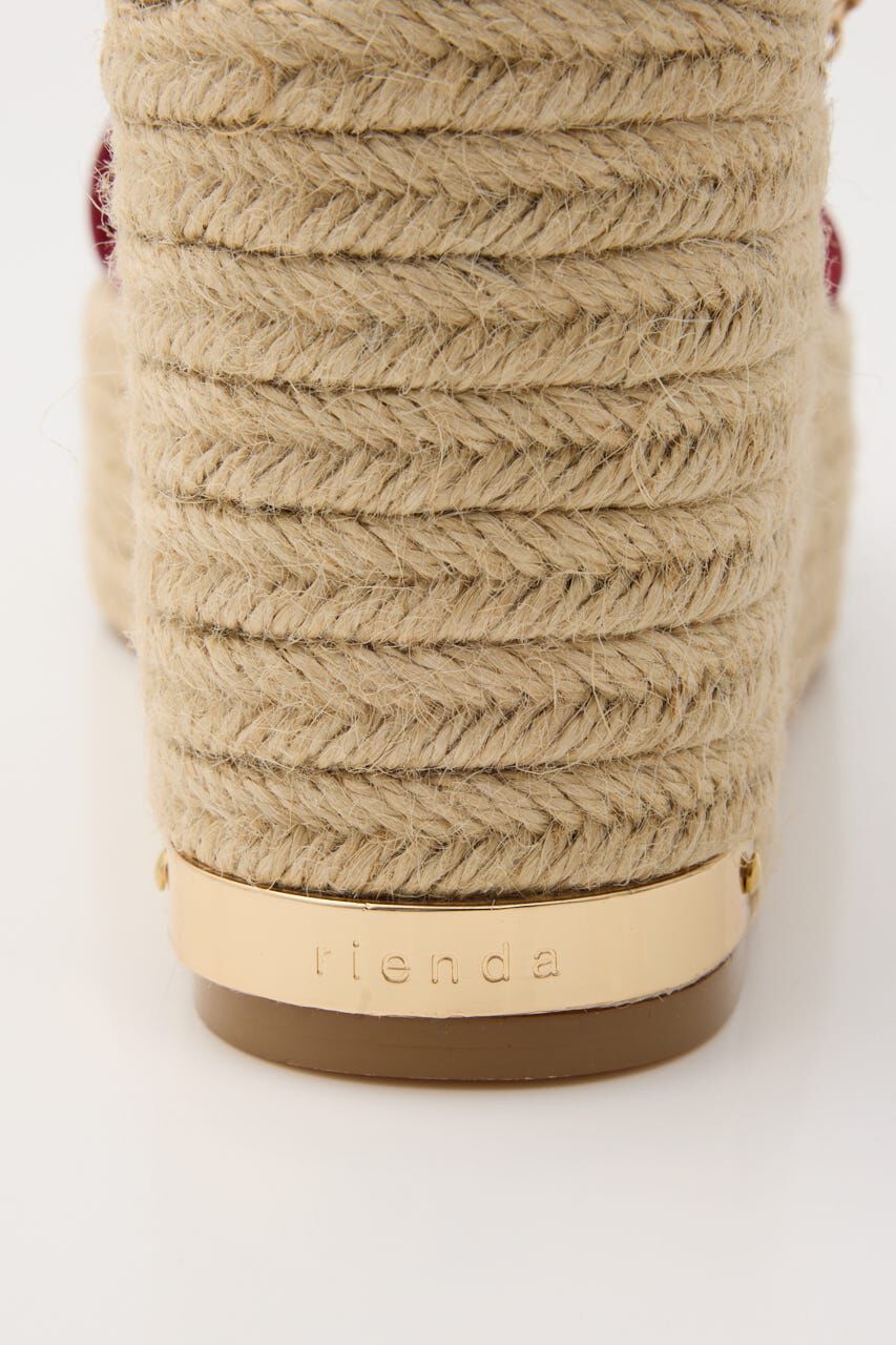 rienda「ウェッジソールサンダル」|サンダル|