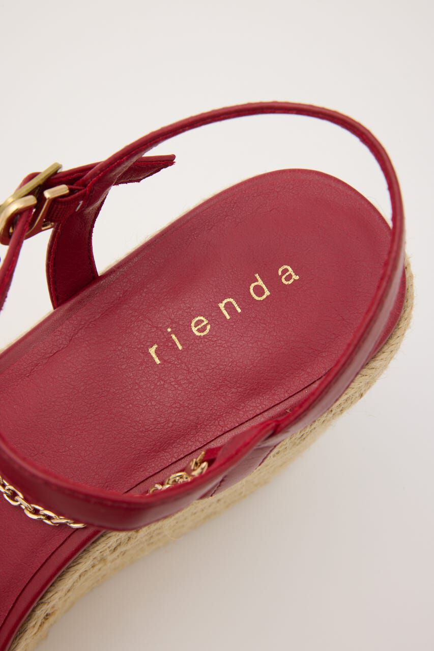 rienda「ウェッジソールサンダル」|サンダル|
