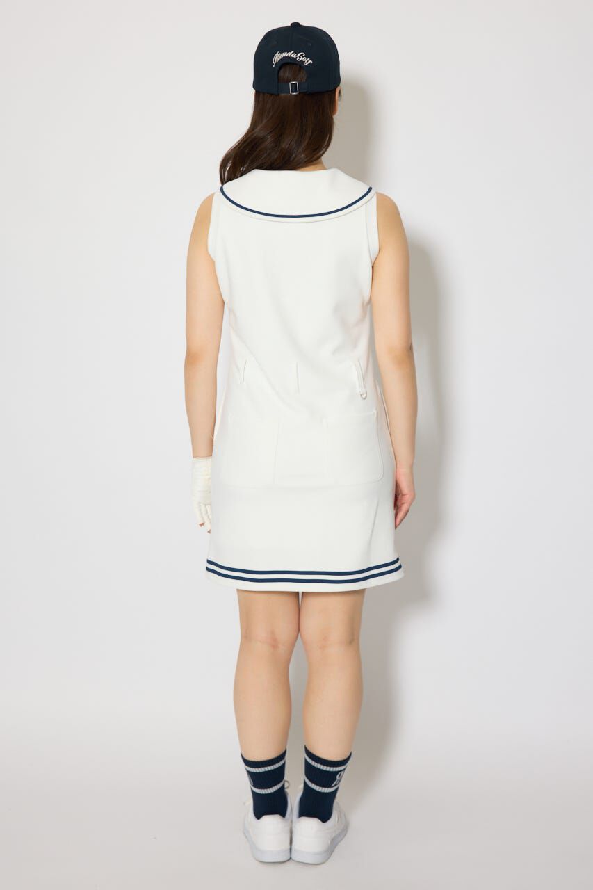 rienda「セーラーカラーカットワンピース」|ワンピース|