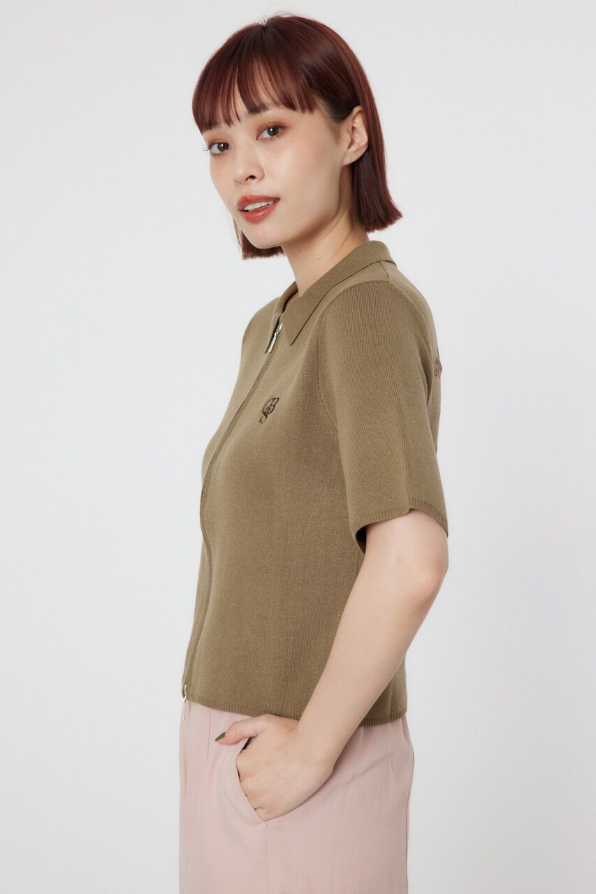 RODEO CROWNS「DSB ZIP KNIT トップス」|ニット・セーター|