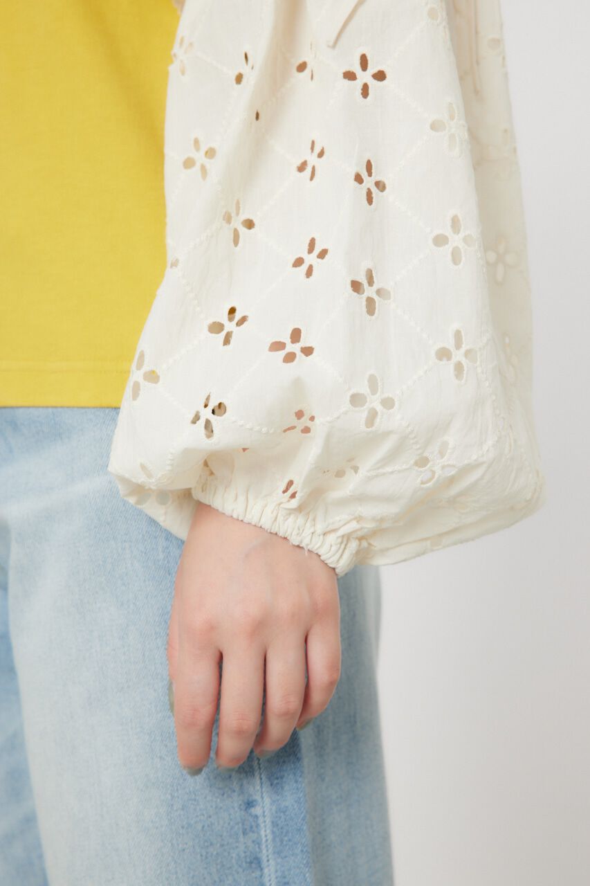 RODEO CROWNS「カットワークレースボレロ 2」|シャツ・ブラウス|