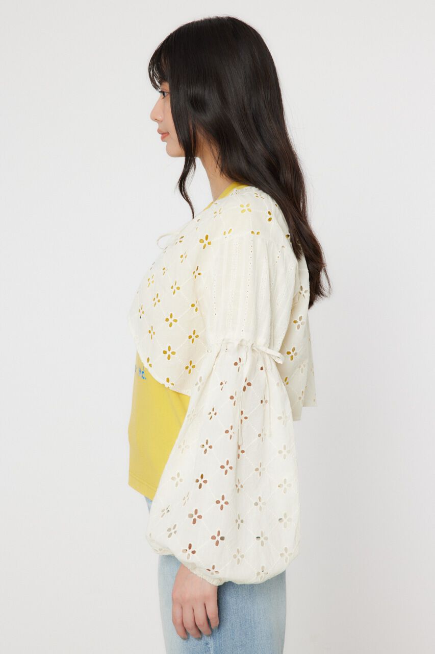 RODEO CROWNS「カットワークレースボレロ 2」|シャツ・ブラウス|