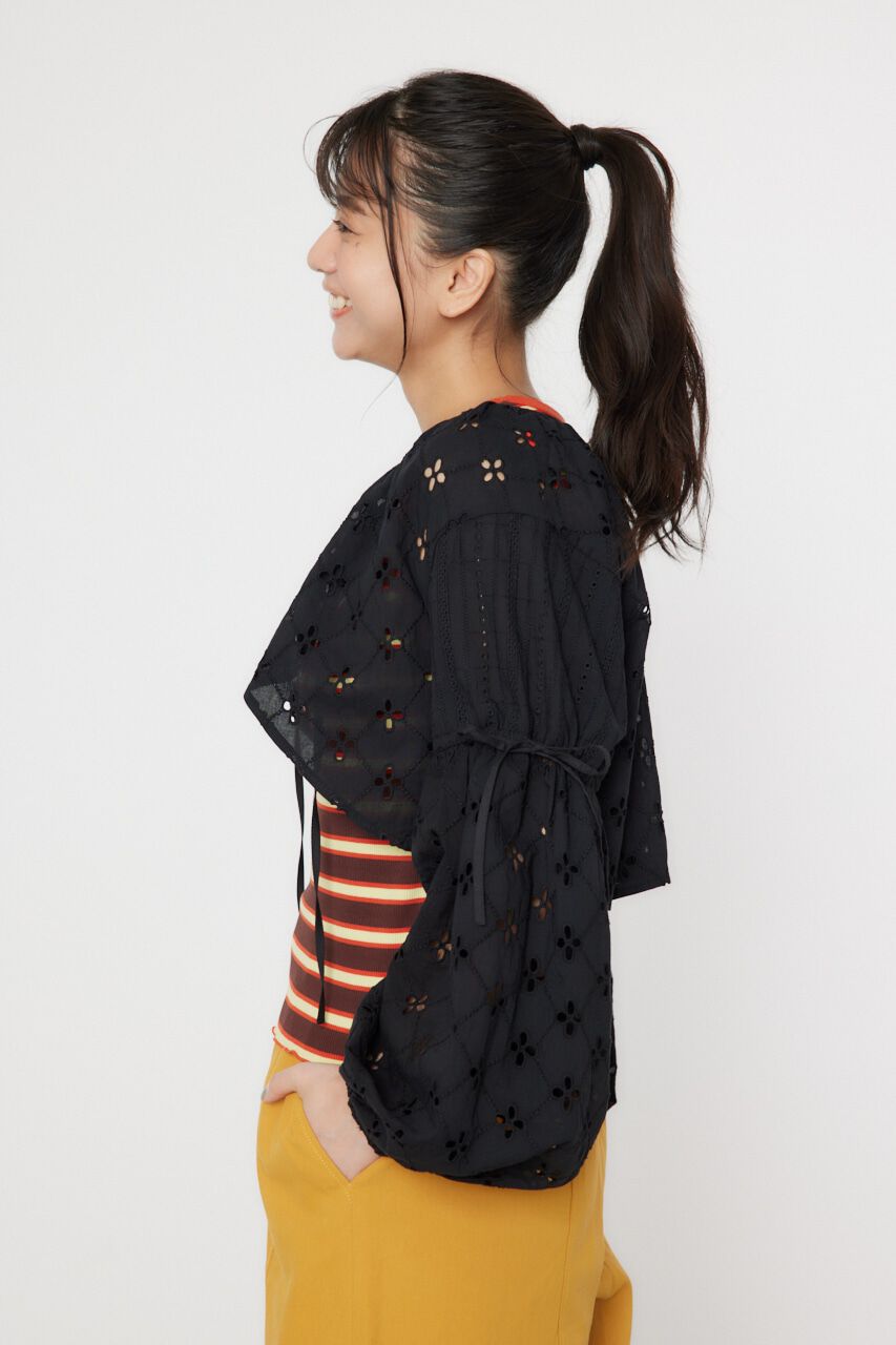 RODEO CROWNS「カットワークレースボレロ 2」|シャツ・ブラウス|