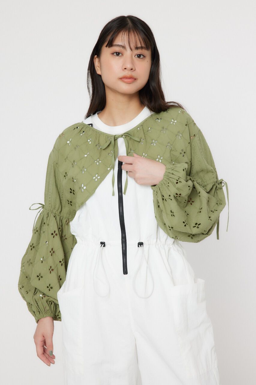 RODEO CROWNS「カットワークレースボレロ 2」|シャツ・ブラウス|KHA