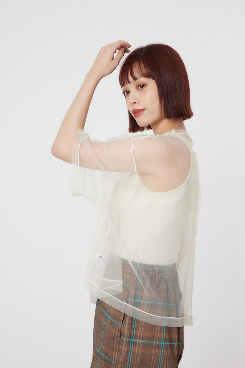 RODEO CROWNS「ミリタリーナンバリングシアートップス」|シャツ・ブラウス|