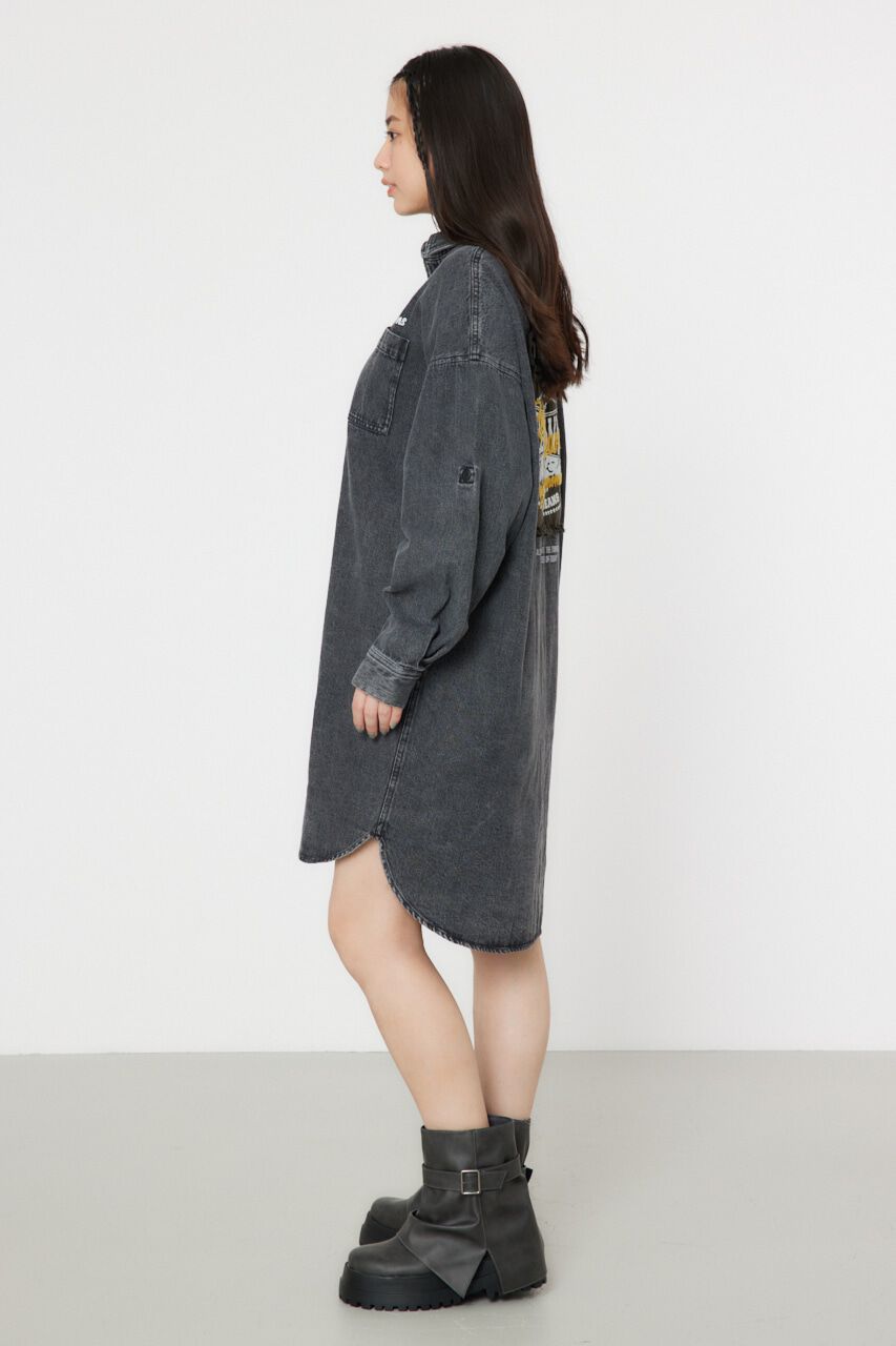 RODEO CROWNS「ATTRACTIVEミリタリーシャツワンピース」|ワンピース|