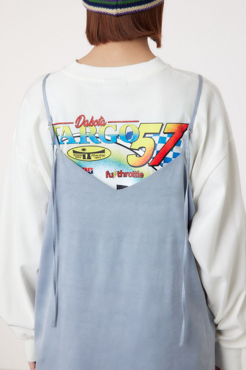 RODEO CROWNS「サテンレースキャミワンピース」|ワンピース|