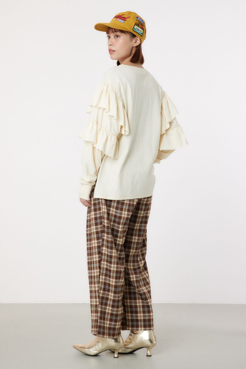 RODEO CROWNS「ステッチフリルトップス」|Tシャツ・カットソー|