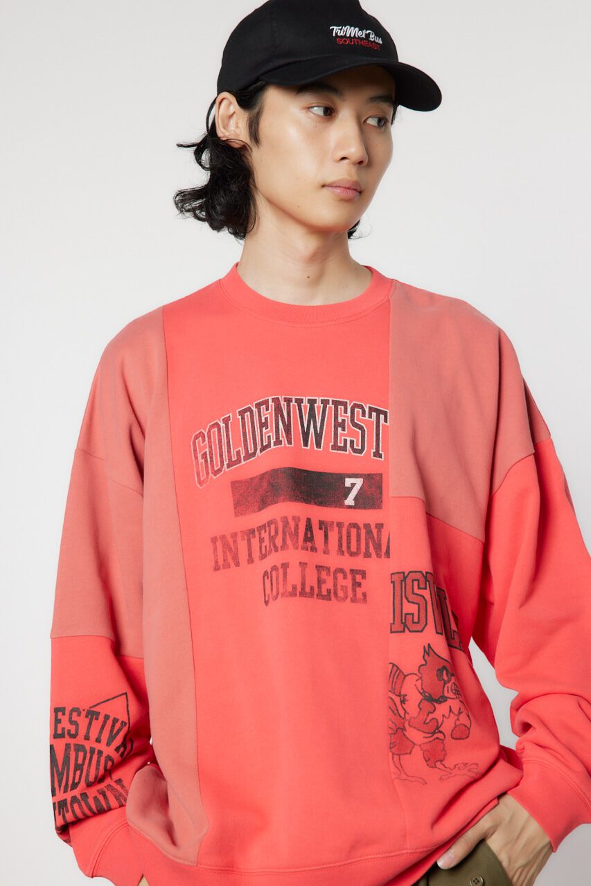 RODEO CROWNS「リメイクライクスウェット」|パーカー|