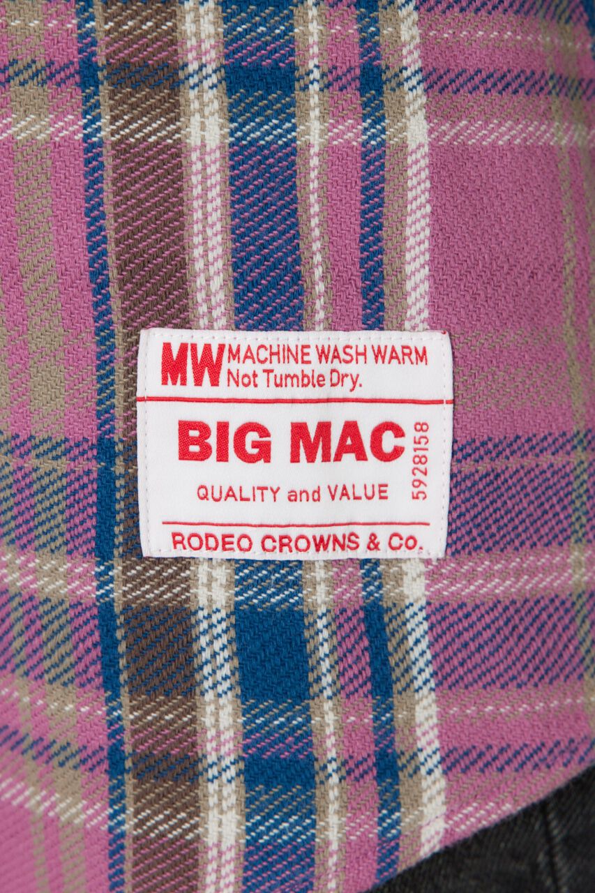 RODEO CROWNS「CHECK OVER シャツ」|シャツ・ブラウス|