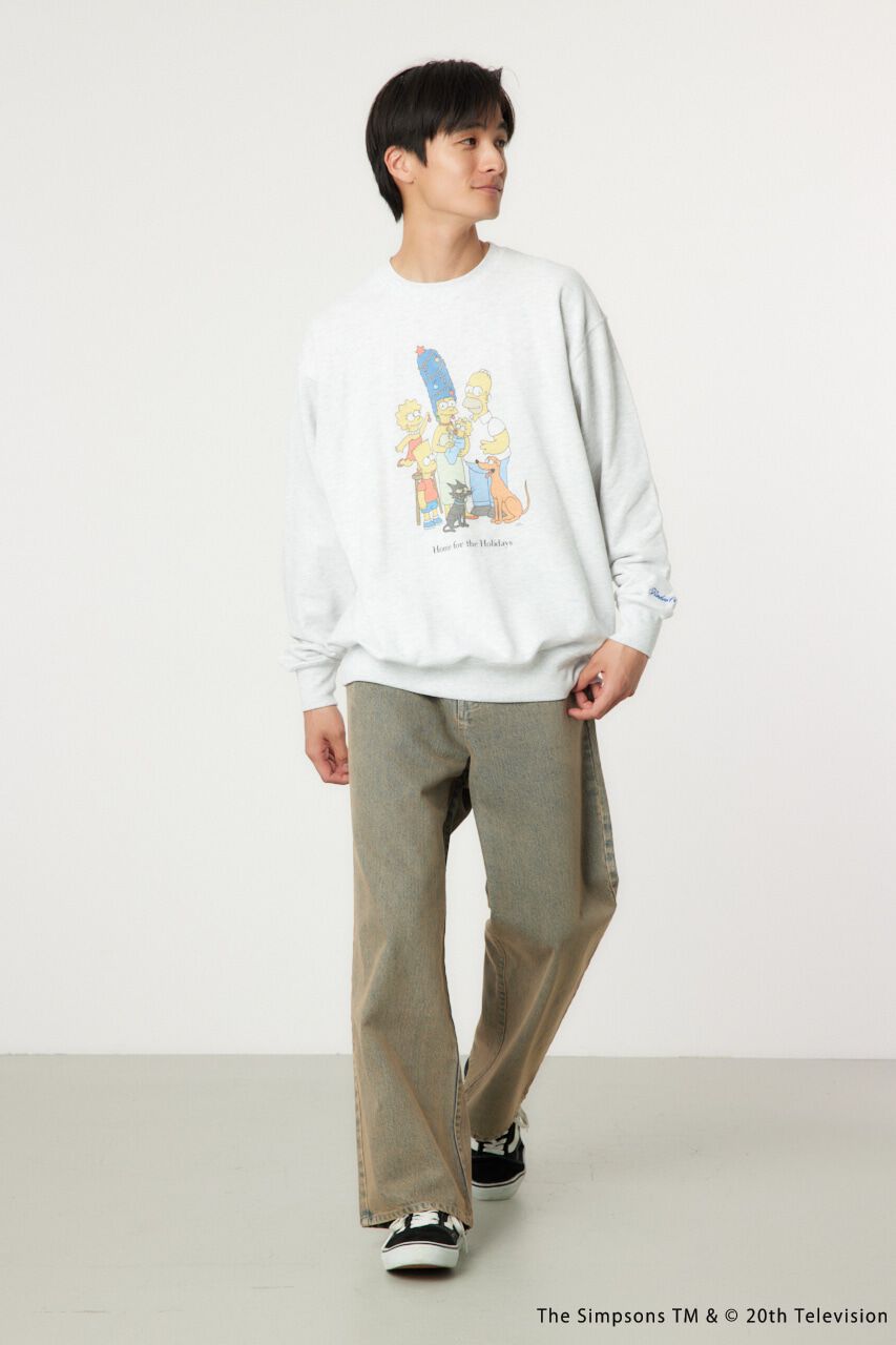 RODEO CROWNS「(THE SIMPSONS)Xmasスウェットトップス」|パーカー|