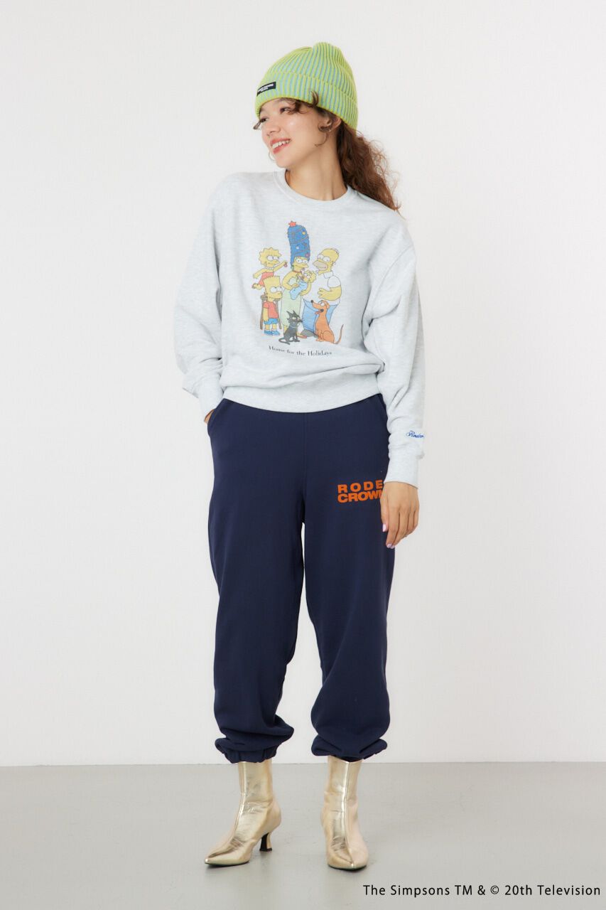 RODEO CROWNS「(THE SIMPSONS)Xmasスウェットトップス」|パーカー|
