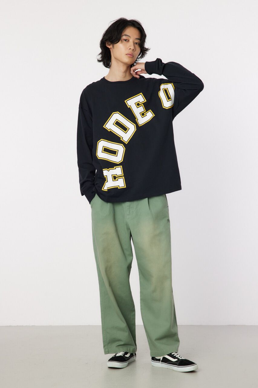 RODEO CROWNS「Bent Logo ロングスリーブTシャツ」|Tシャツ・カットソー|