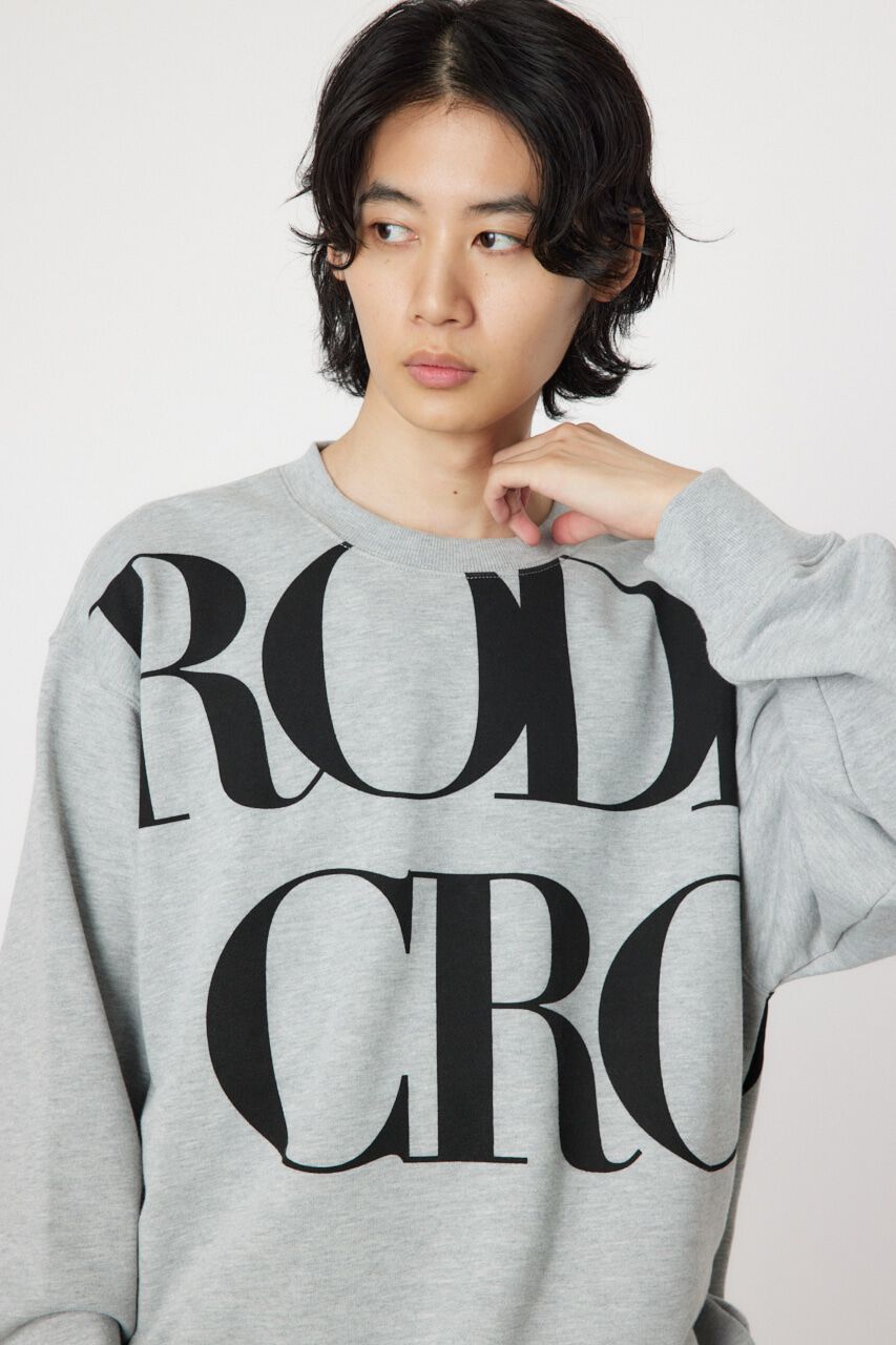RODEO CROWNS「アッパーロゴスウェット」|パーカー|T.GRY