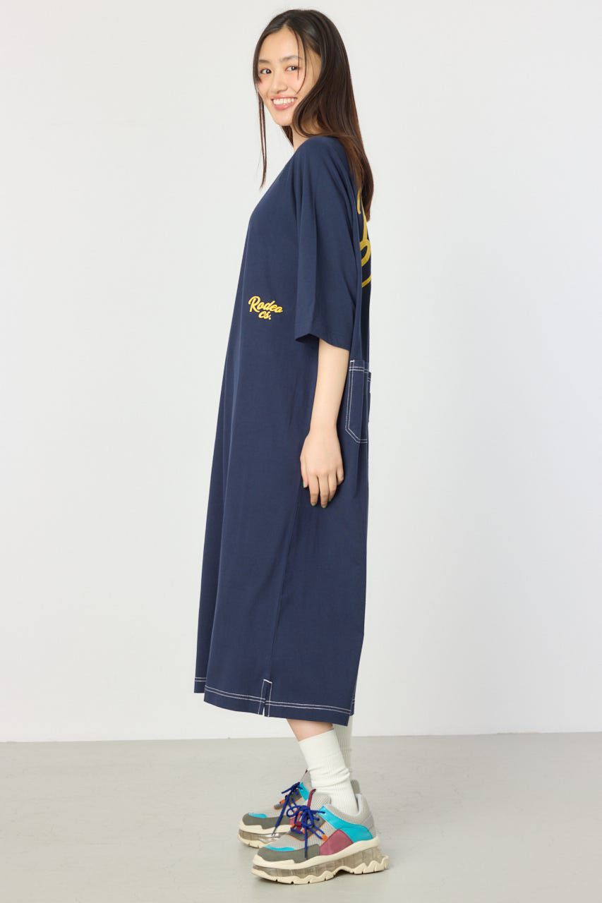 RODEO CROWNS「ラグランカラーステッチワンピース」|ワンピース|