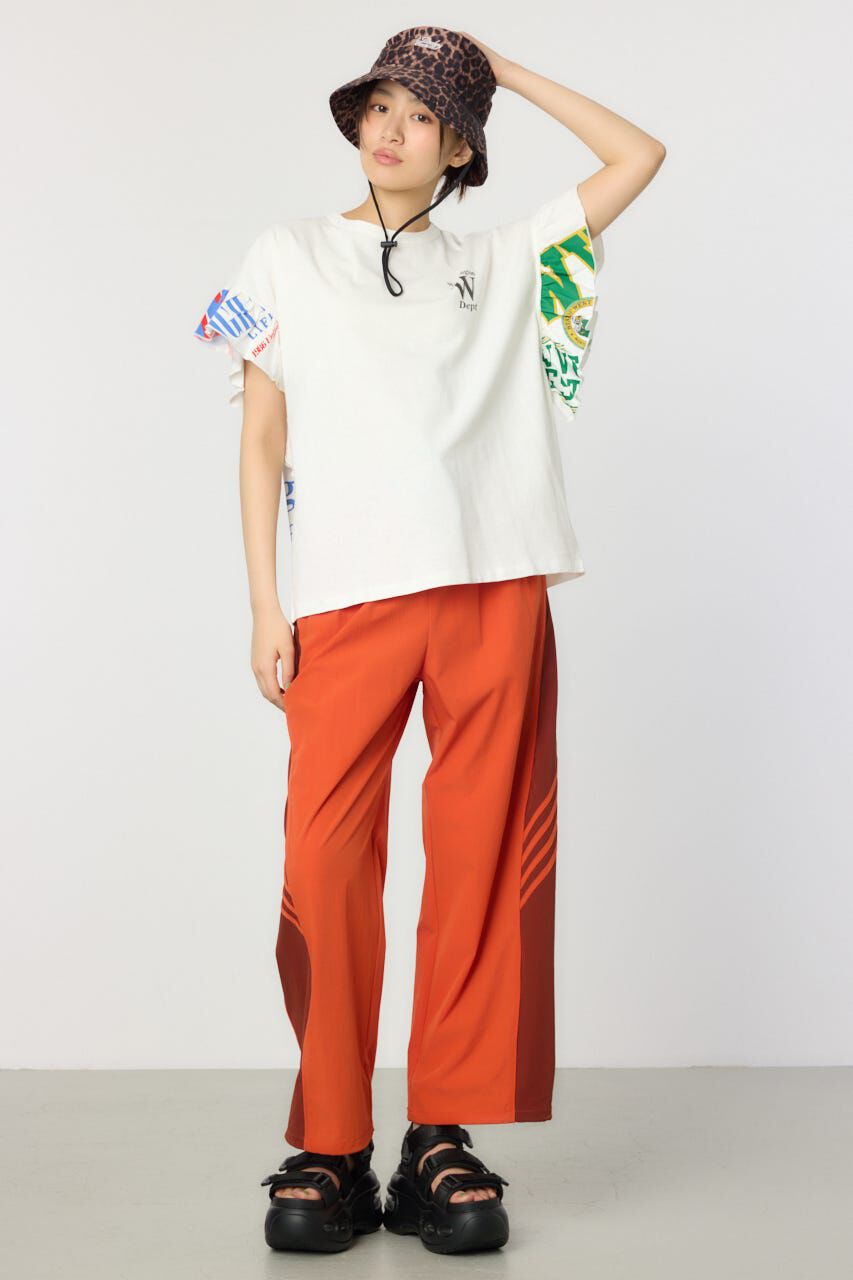 RODEO CROWNS「カスタムリメイクフリルアームトップス」|Tシャツ・カットソー|