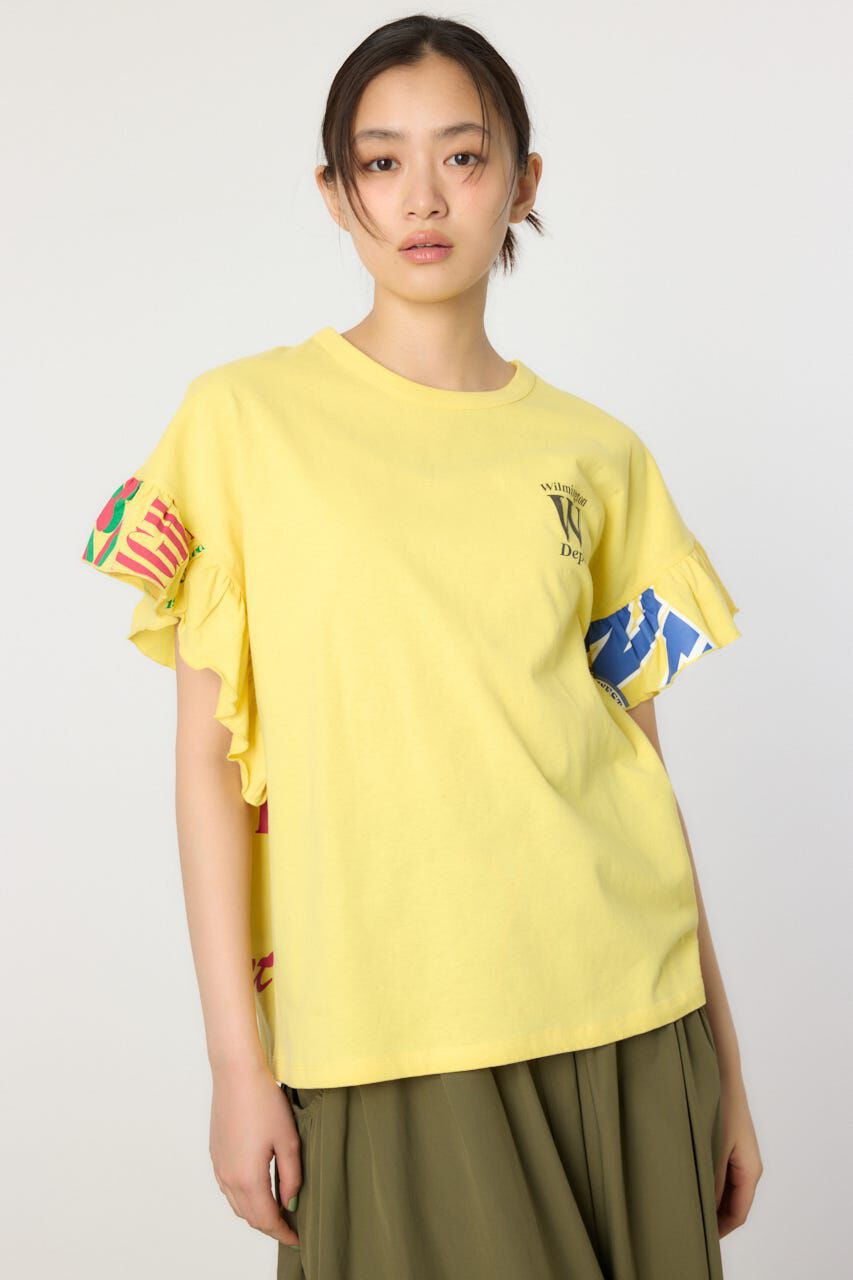 RODEO CROWNS「カスタムリメイクフリルアームトップス」|Tシャツ・カットソー|