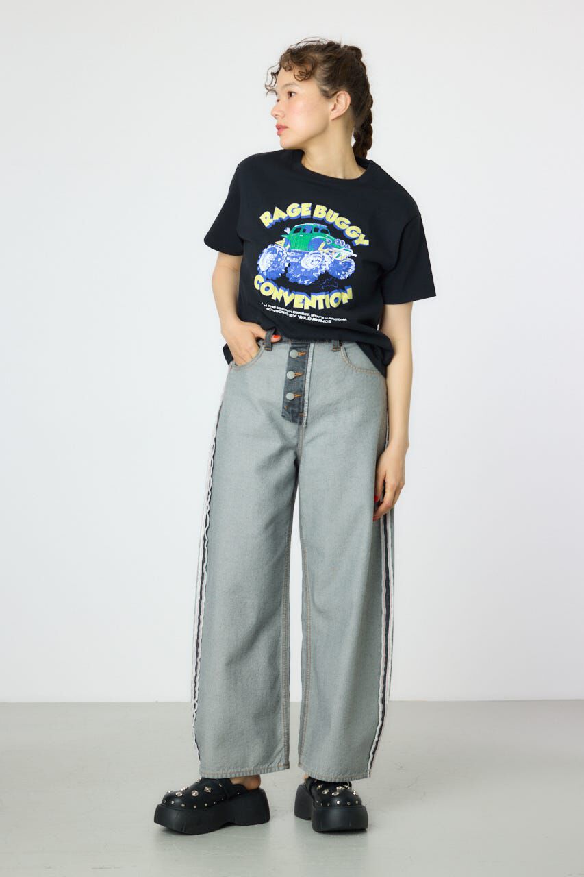 RODEO CROWNS「リバースワイドデニム」|デニム|