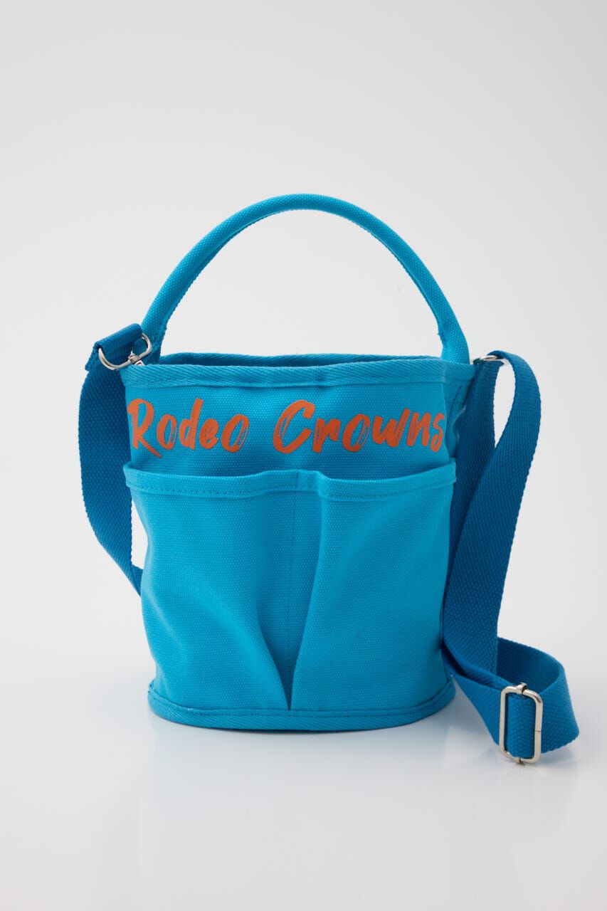 RODEO CROWNS「バケツポケットミニトートバッグ」|その他|SAX