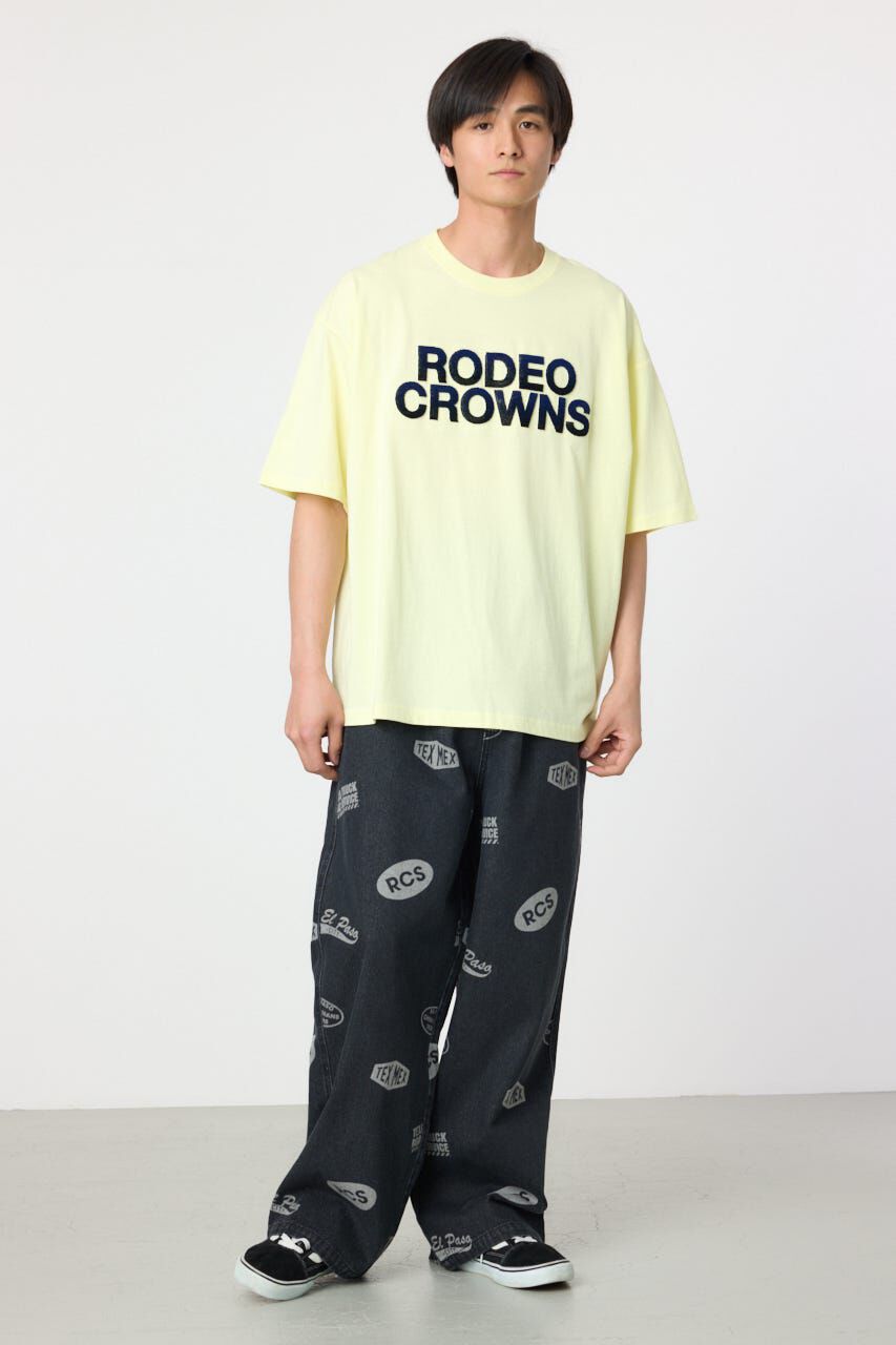 RODEO CROWNS「スタンプデニムパンツ」|デニム|