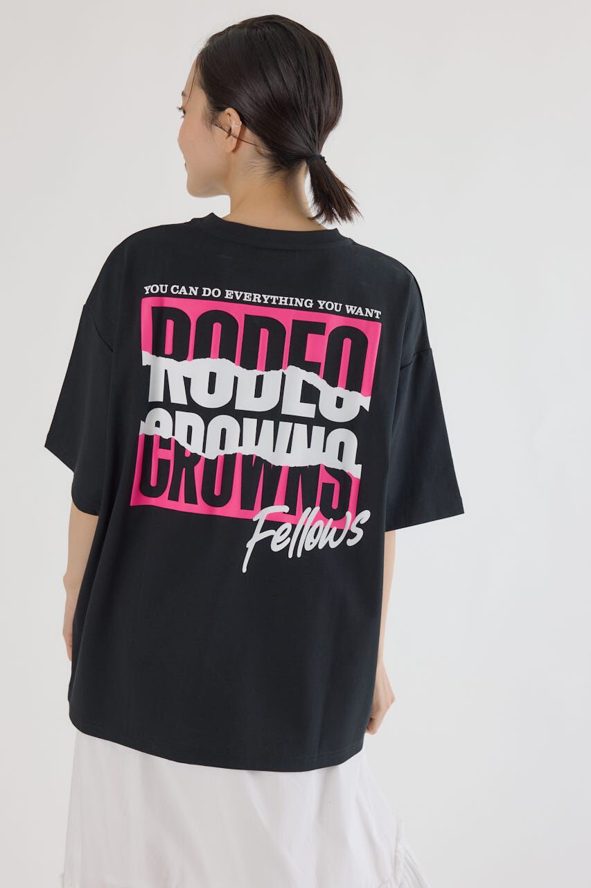 RODEO CROWNS「MASTER PROTECT RIP UPロゴTシャツ」|Tシャツ・カットソー|