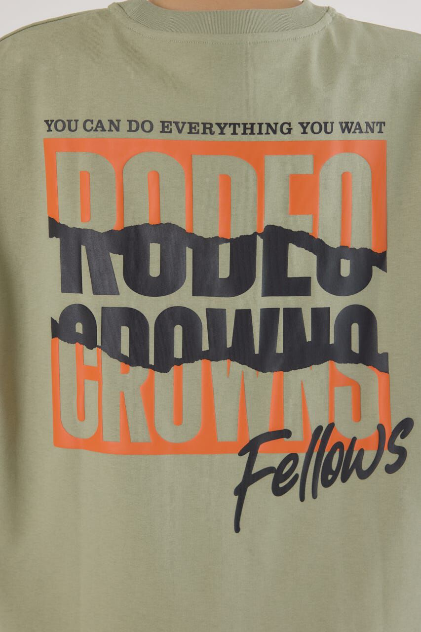 RODEO CROWNS「MASTER PROTECT RIP UPロゴTシャツ」|Tシャツ・カットソー|