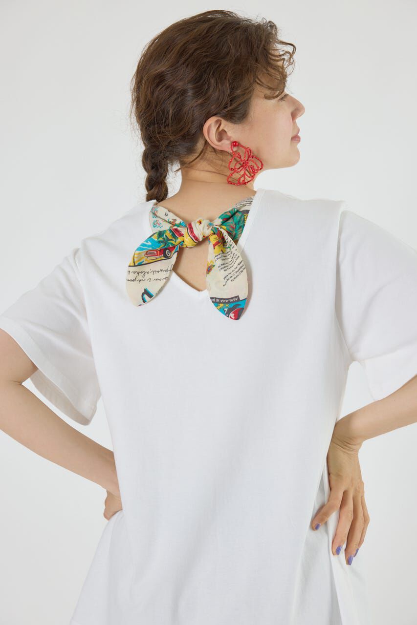 RODEO CROWNS「バックリボンアロハTシャツ」|Tシャツ・カットソー|