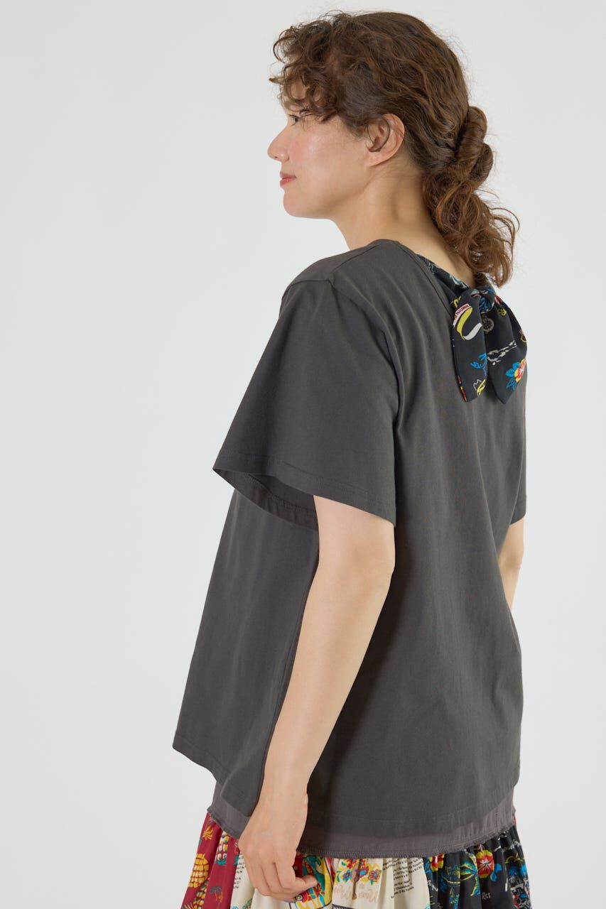 RODEO CROWNS「バックリボンアロハTシャツ」|Tシャツ・カットソー|