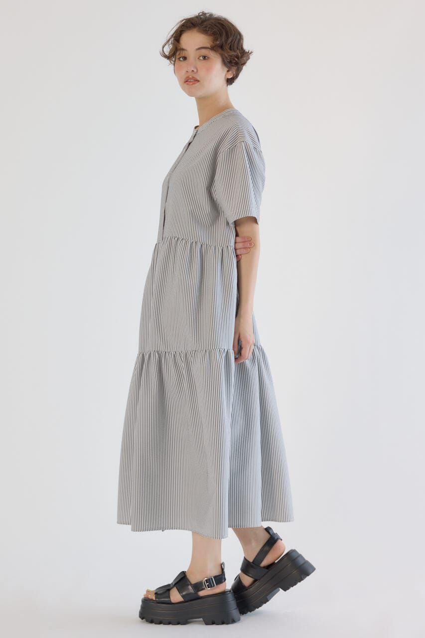 RODEO CROWNS「シアサッカーティアードワンピース」|ワンピース|